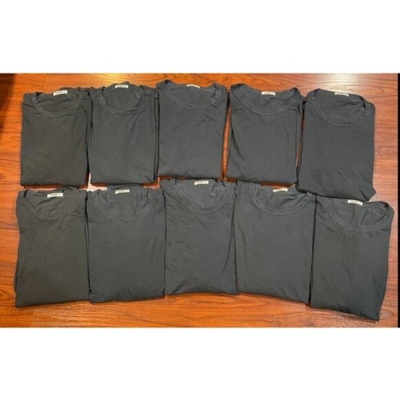 BUCK MASON LOT OF 10 SHIRTS SIZE MEDIUM - Picture 2 of 12